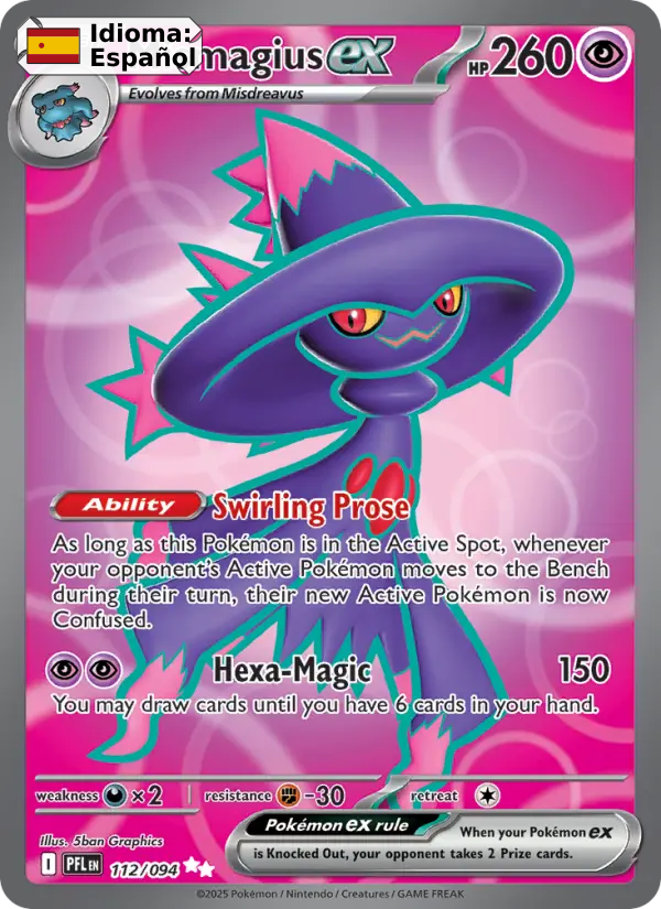 Mismagius ex — Español