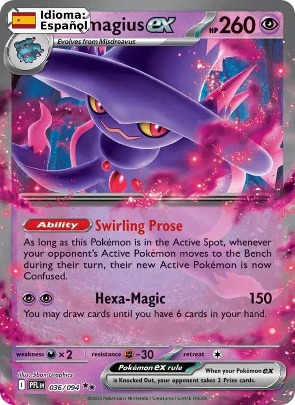 Mismagius ex — Español