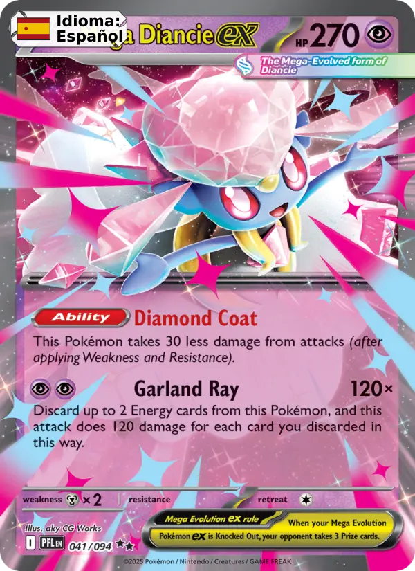 Mega Diancie ex — Español