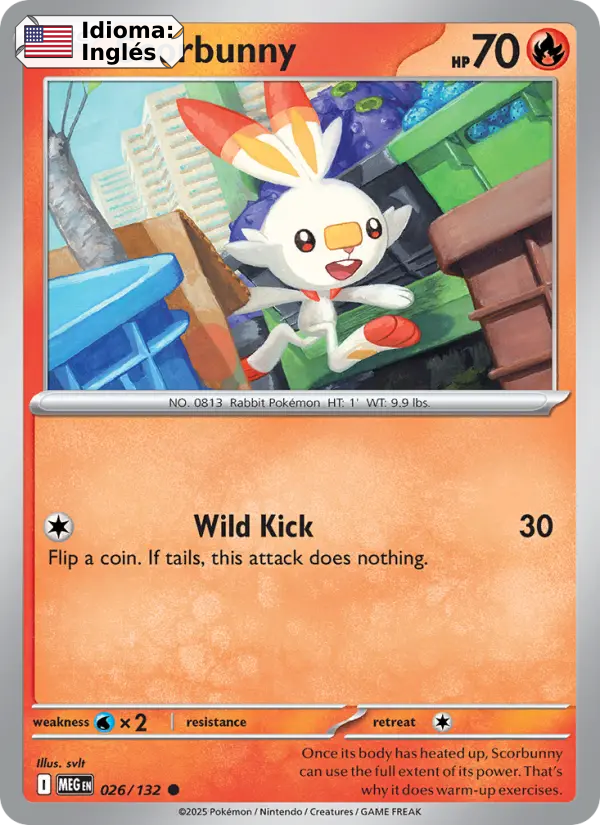 Scorbunny — Inglés