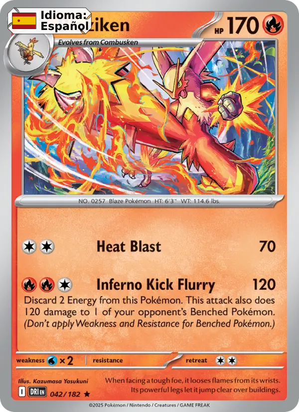 Blaziken — Español