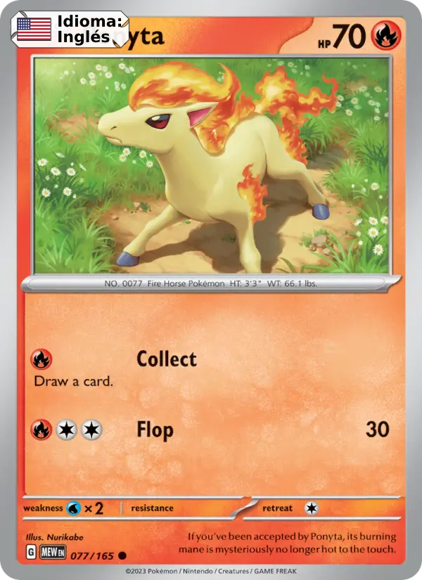 Ponyta — Inglés