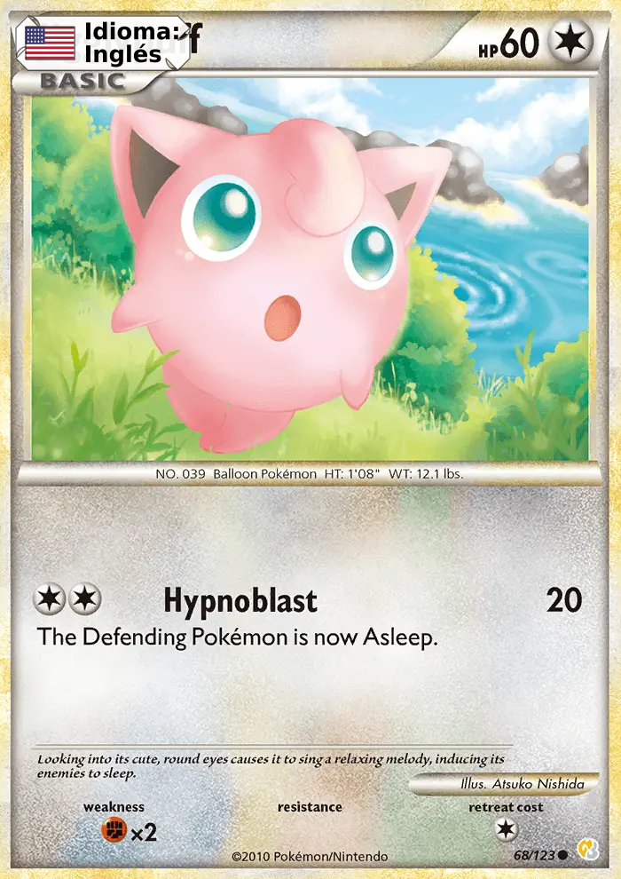 Jigglypuff — Inglés