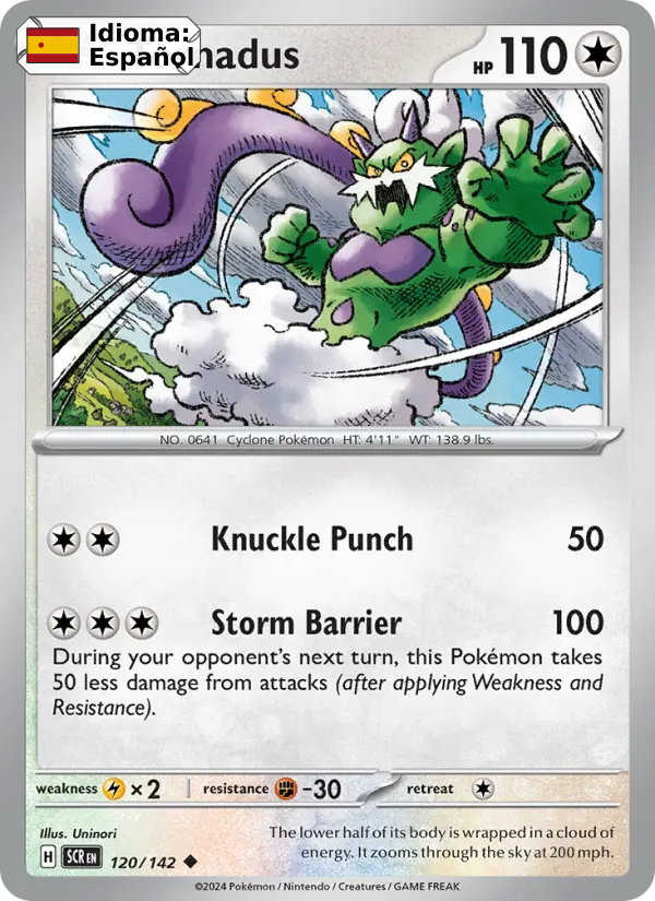 Tornadus — Español