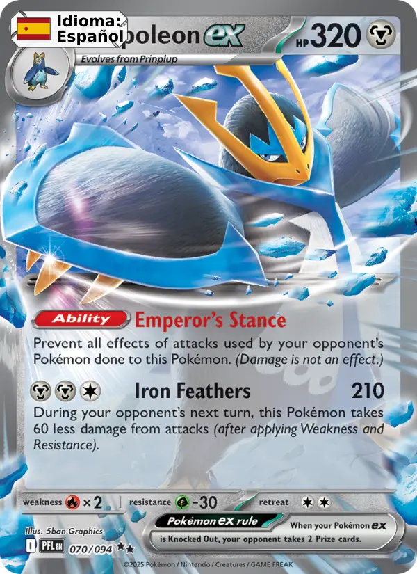 Empoleon ex — Español