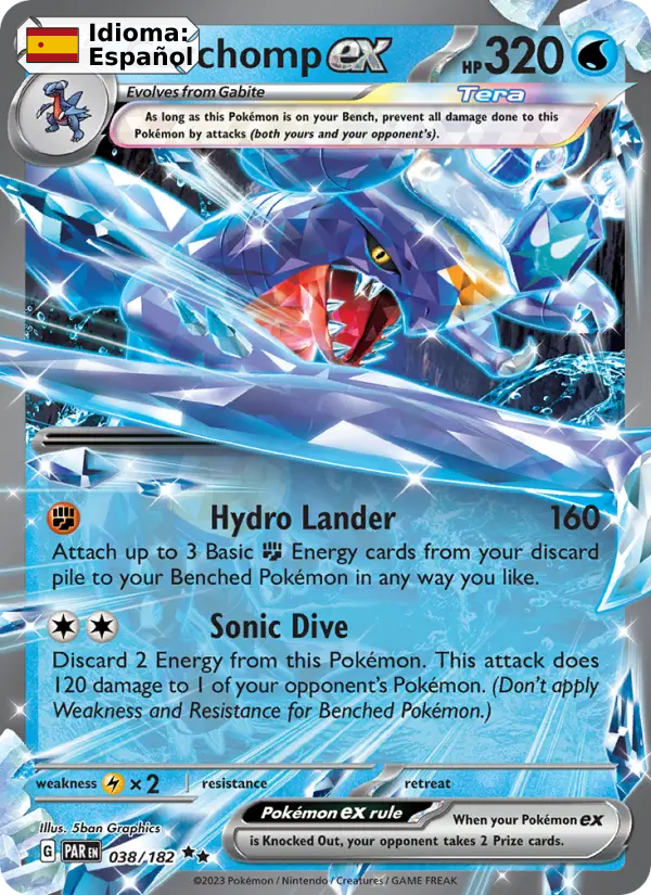 Garchomp ex — Español