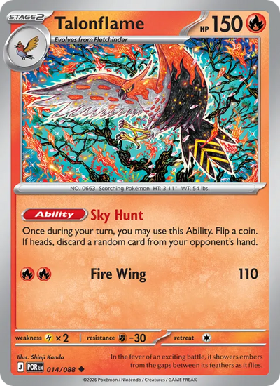 Talonflame (014) — Perfect Order
