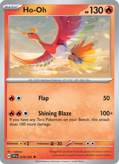 Ho-Oh (019) — Surging Sparks
