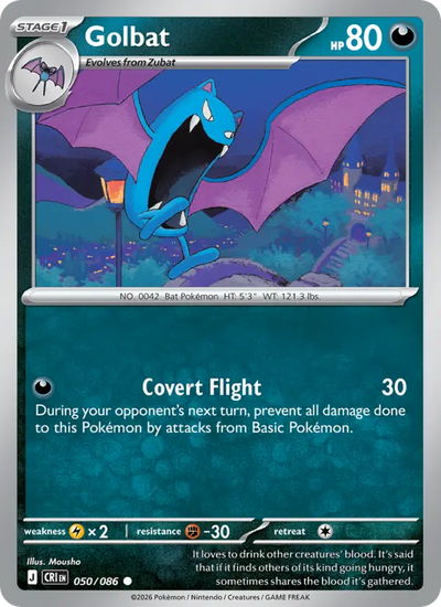 Golbat (050) — Chaos Rising