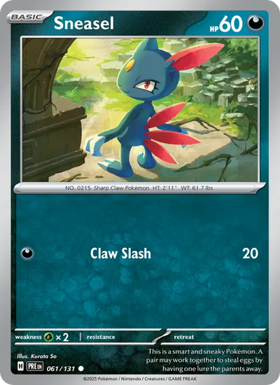 Sneasel (061) — Prismatic Evolutions