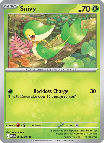 Snivy (004) — Perfect Order