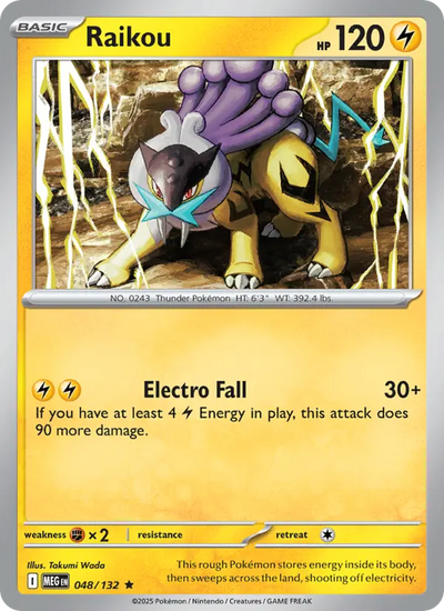 Raikou (048) — Mega Evolution