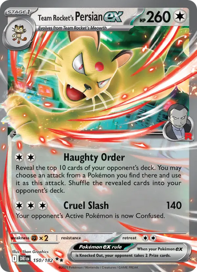 Team Rocket's Persian ex (150) — Destined Rivals