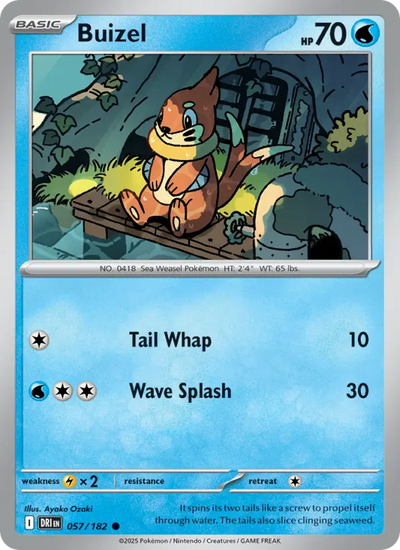 Buizel (057) — Destined Rivals