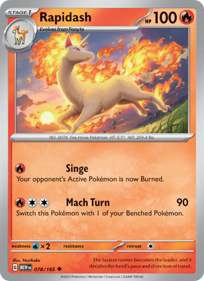 Rapidash (078) — 151