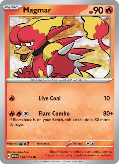 Magmar (126) — 151