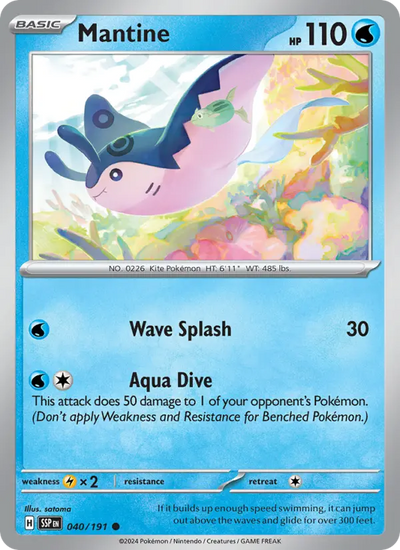 Mantine (040) — Surging Sparks