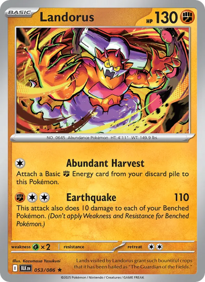 Landorus (053) — Black Bolt