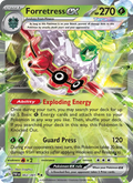 Forretress ex (002) — Paldean Fates
