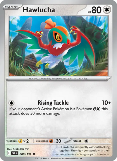 Hawlucha (089) — Prismatic Evolutions