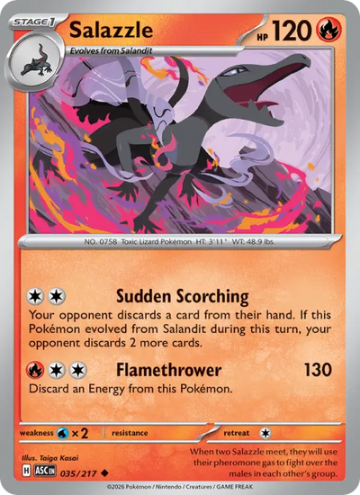 Salazzle (035) — Ascended Heroes