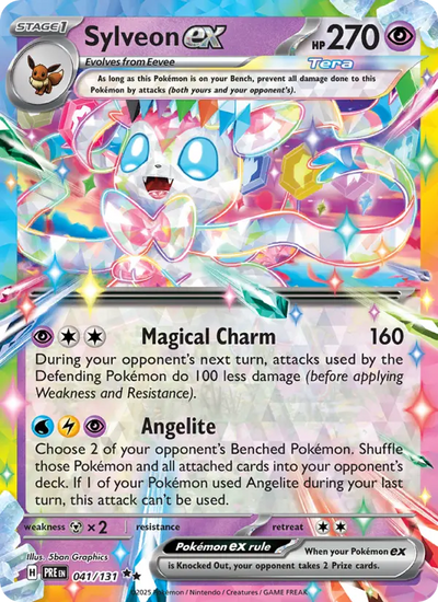 Sylveon ex (041) — Prismatic Evolutions