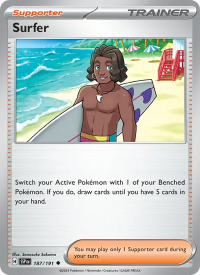 Surfer (187) — Surging Sparks