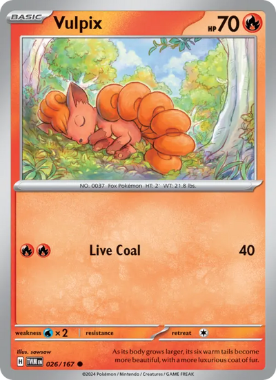 Vulpix (026) — Twilight Masquerade