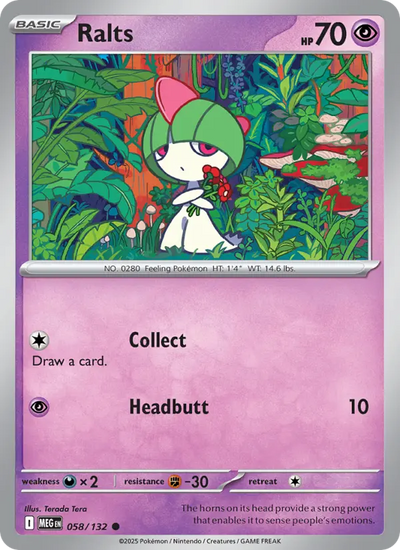Ralts (058) — Mega Evolution