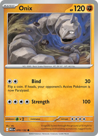 Onix (070) — Mega Evolution