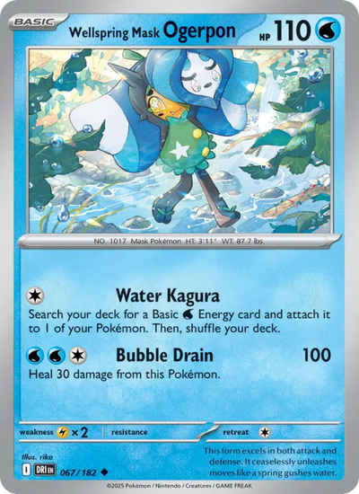 Wellspring Mask Ogerpon (067) — Destined Rivals