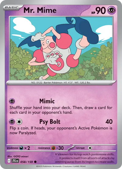 Mr. Mime (058) — Journey Together