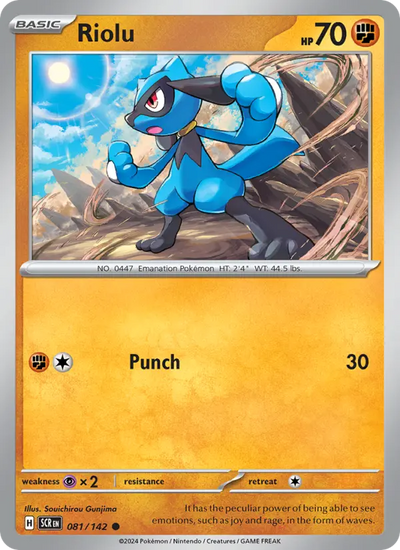 Riolu (081) — Stellar Crown