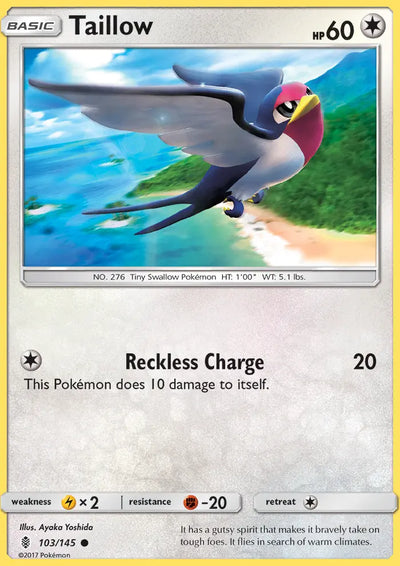 Taillow (103) — Guardians Rising