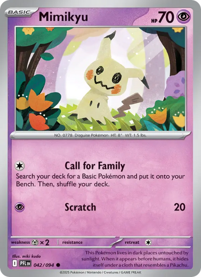 Mimikyu (042) — Phantasmal Flames