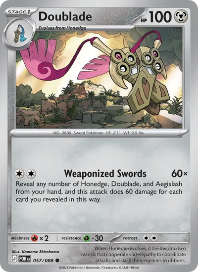 Doublade (057) — Perfect Order