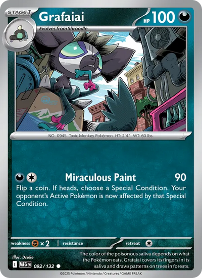 Grafaiai (092) — Mega Evolution