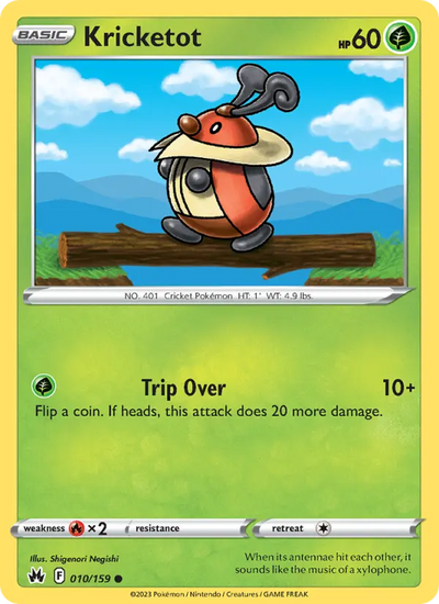 Kricketot (010) — Crown Zenith