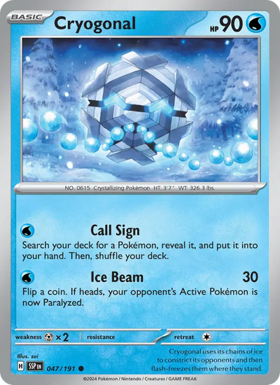 Cryogonal (047) — Surging Sparks