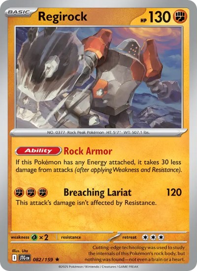 Regirock (082) — Journey Together