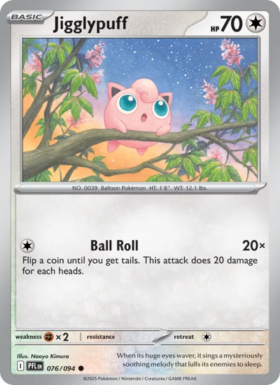 Jigglypuff (076) — Phantasmal Flames