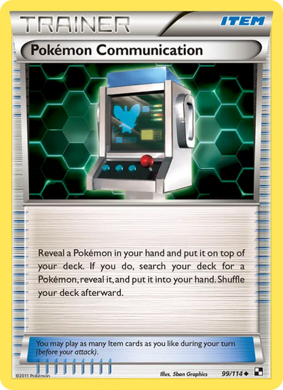 Pokémon Communication (99) — Black & White