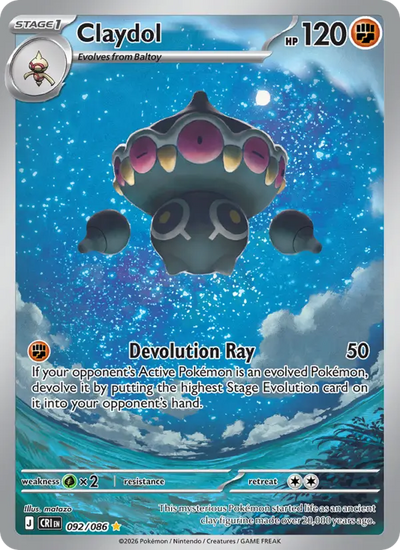 Claydol (092) — Chaos Rising