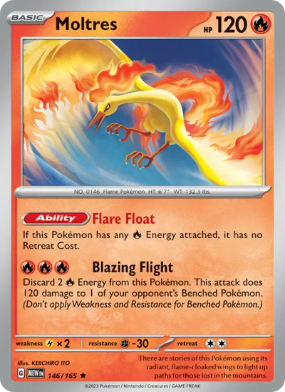 Moltres (146) — 151