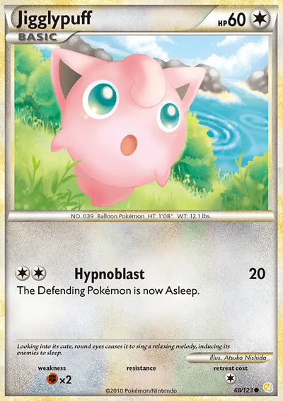 Jigglypuff (68) — HeartGold SoulSilver