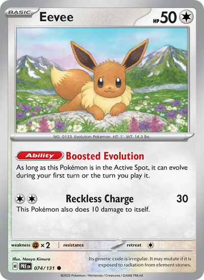 Eevee (074) — Prismatic Evolutions