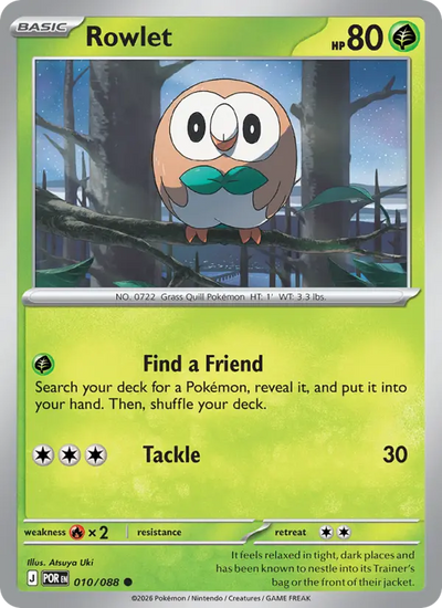 Rowlet (010) — Perfect Order