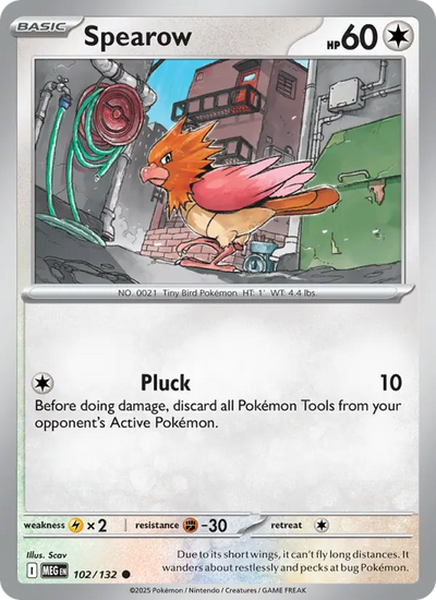 Spearow (102) — Mega Evolution
