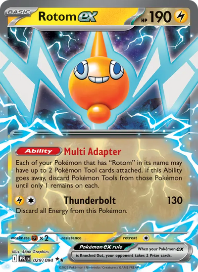 Rotom ex (029) — Phantasmal Flames