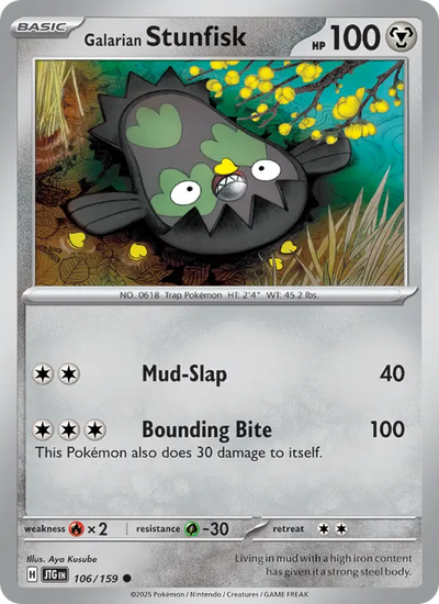Galarian Stunfisk (106) — Journey Together
